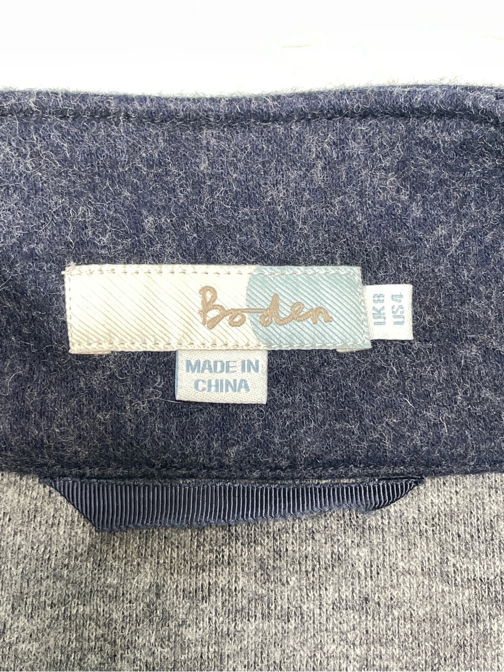 Boden Classic Tailored Wool Blend Stand Collar Jacket Coat US 4 UK 8 - Picture 15 of 16
